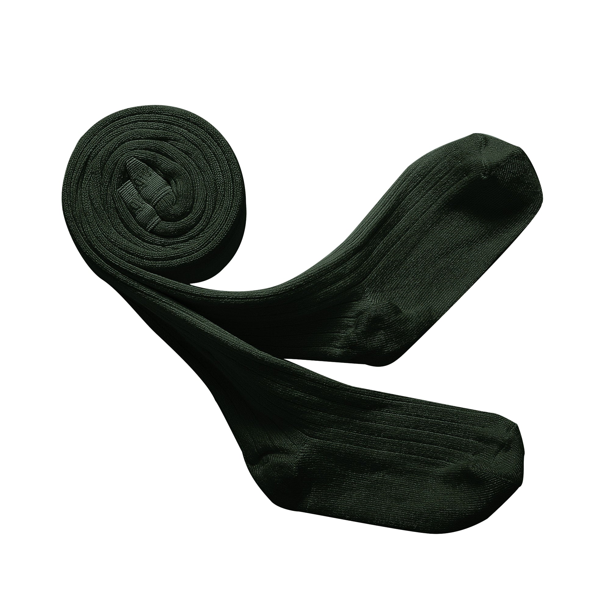 Collegien Ribbed Tights / Vert Forêt *preorder*